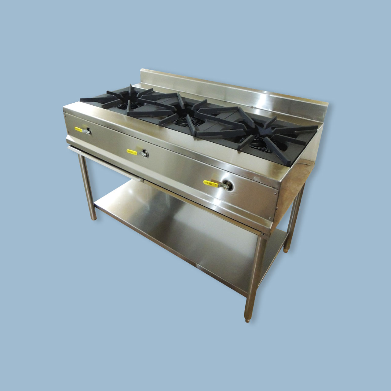 Cocina a Gas de 3 Quemadores