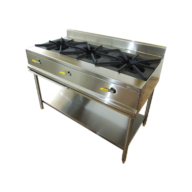 COCINA DE TRES QUEMADORES