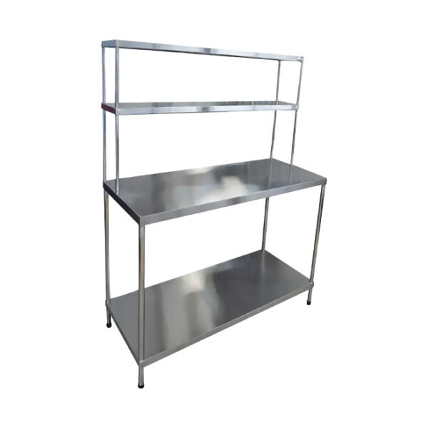 mesa de traabajo con 2 estanterías peralta manufactura